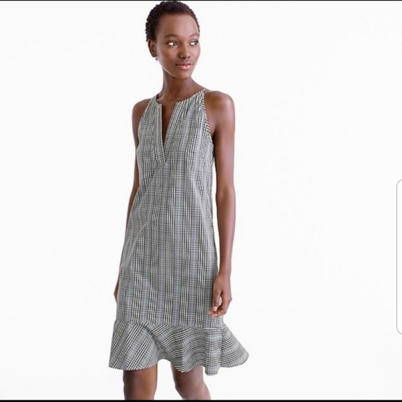 J. Crew Dresses & Skirts - J. Crew plaid flute dress